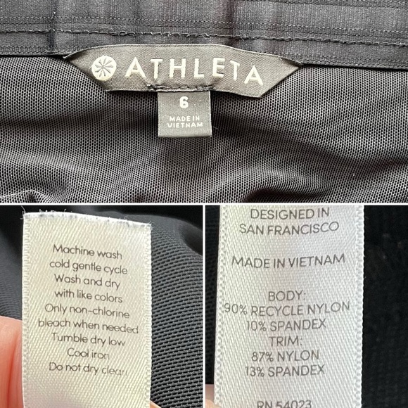 BOGO! Athleta Wander Stash Skinny Activewear Pant Black Size 6 - Picture 8 of 9